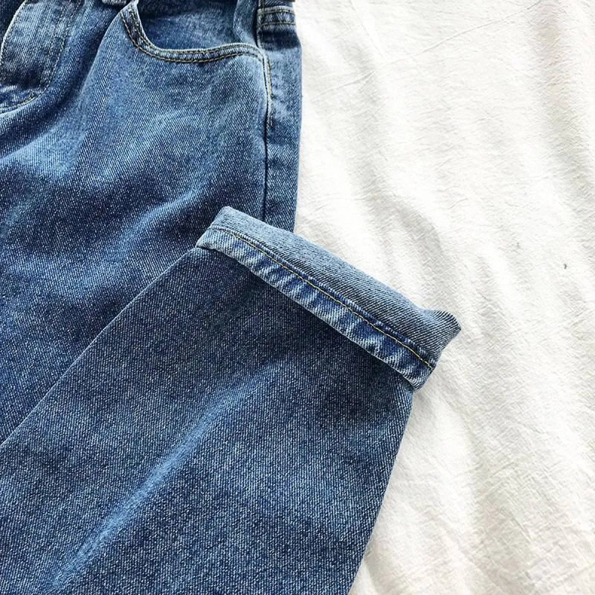 Korean High Waist Jeans
