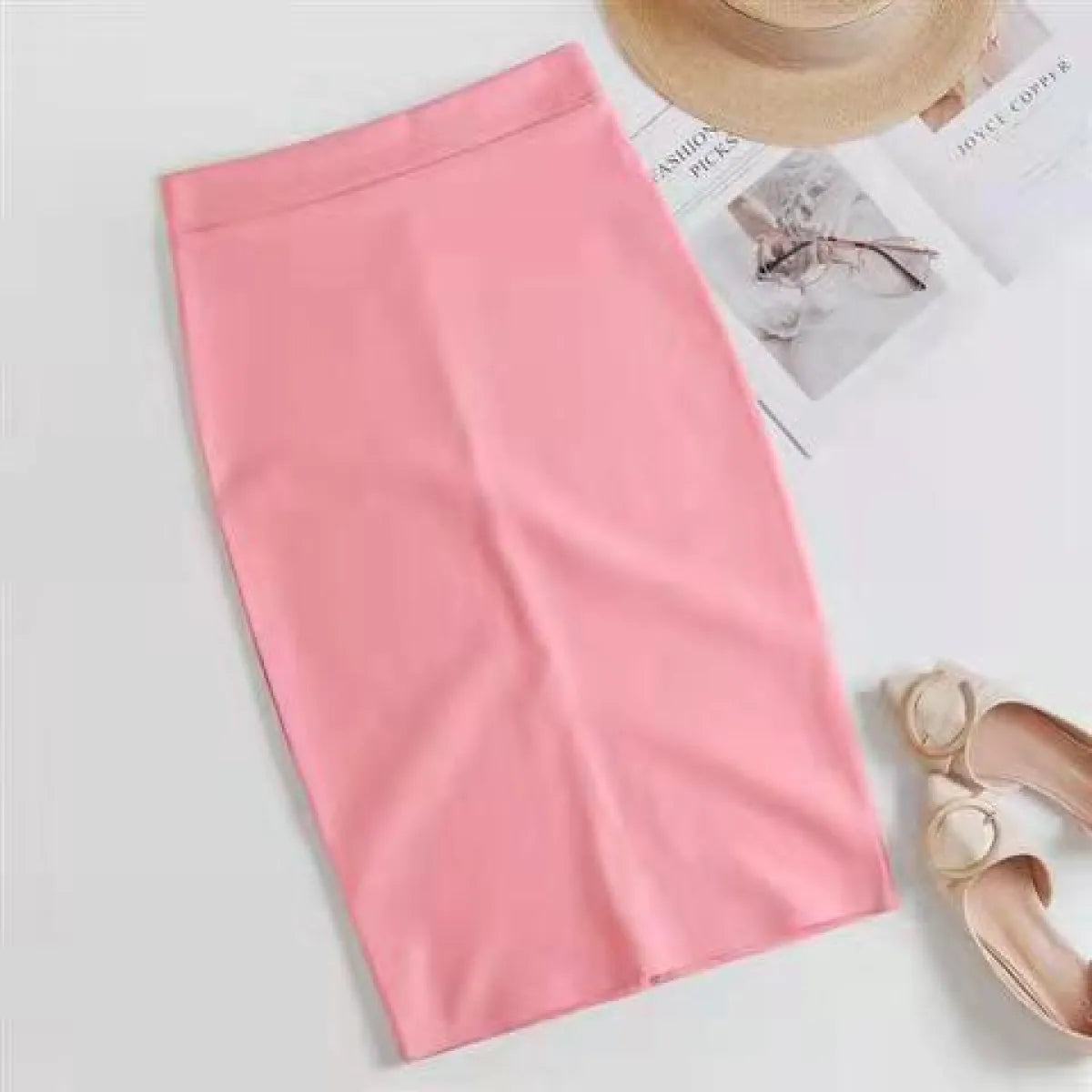 Korean Slim Stretch Pencil Skirts