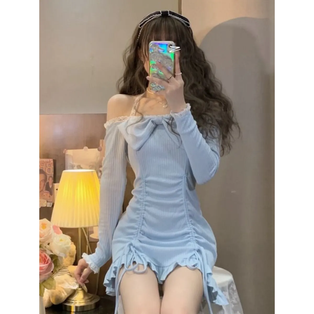 Korean Style Ruffled Lolita Dress