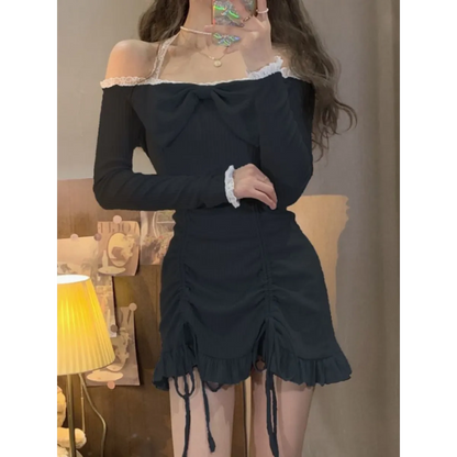 Korean Style Ruffled Lolita Dress