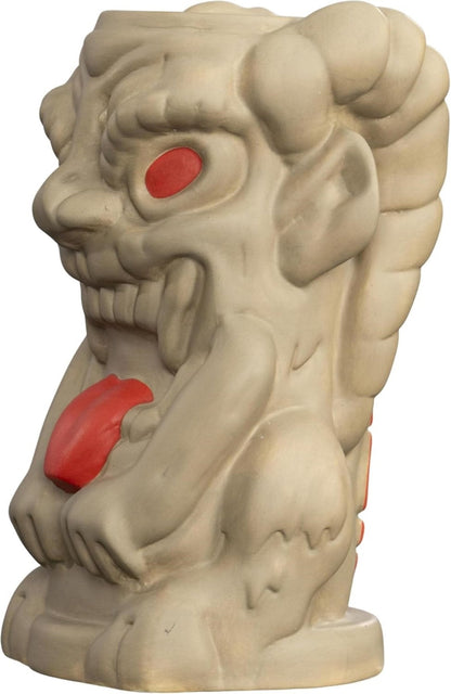 Krampus Tiki Mug Ceramic 15 oz. Xmas Fun Party Cup
