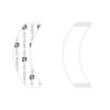 Lace Front Support Tape (Thin) – Contours &amp; Minis