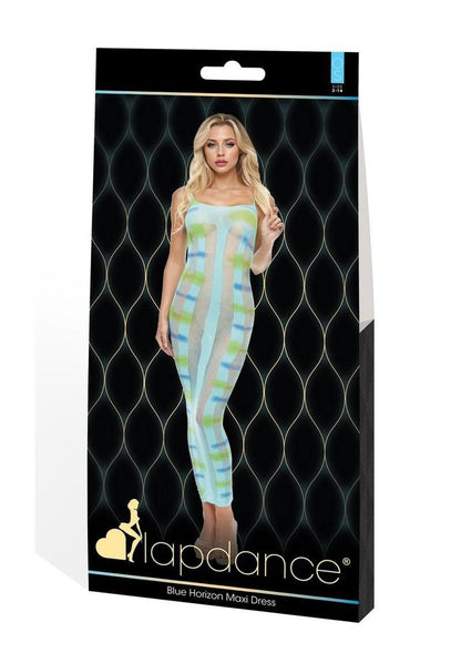 Lapdance Blue Horizon Maxi Dress