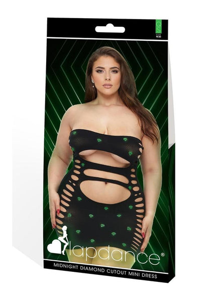 Lapdance Midnight Diamond Mini Dress