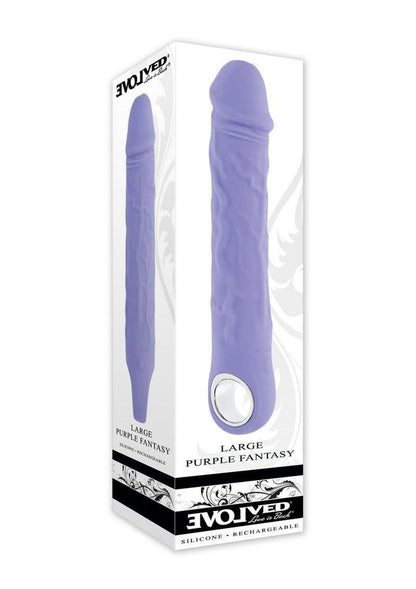 Large Purple Fantasy Vibrator