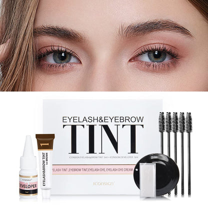 VIP Lash &amp; Brow Tint Kit, Professional Semi-Permanent 2-in-1