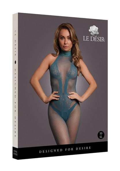 Le Désir Fishnet and Lace Bodystocking