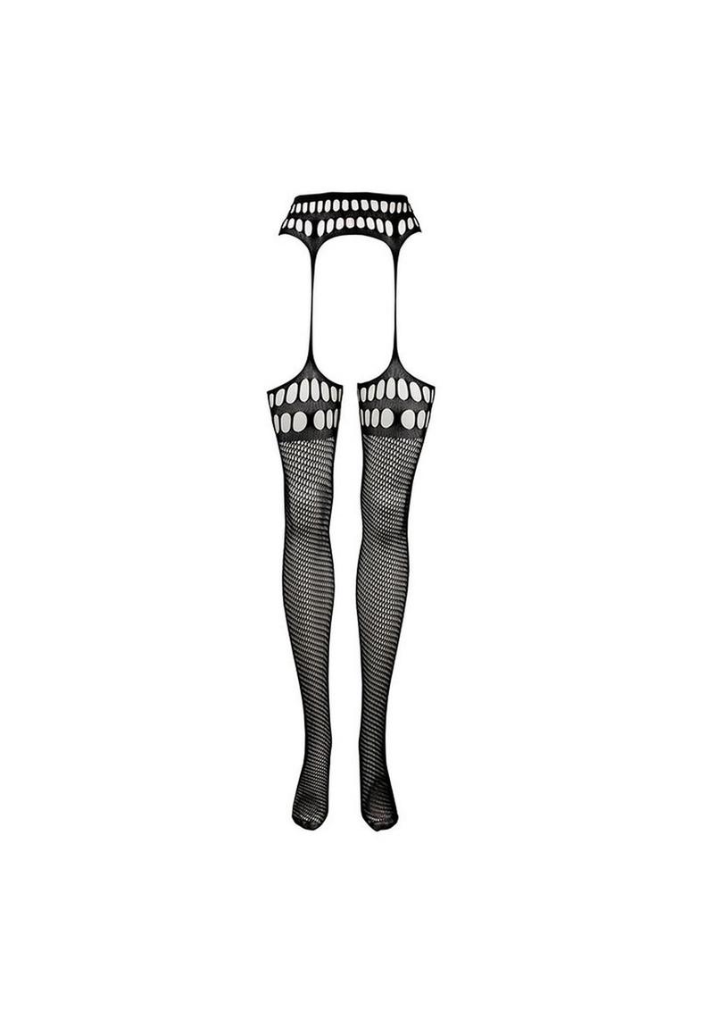 Le Desir Garterbelt Stockings Open Design