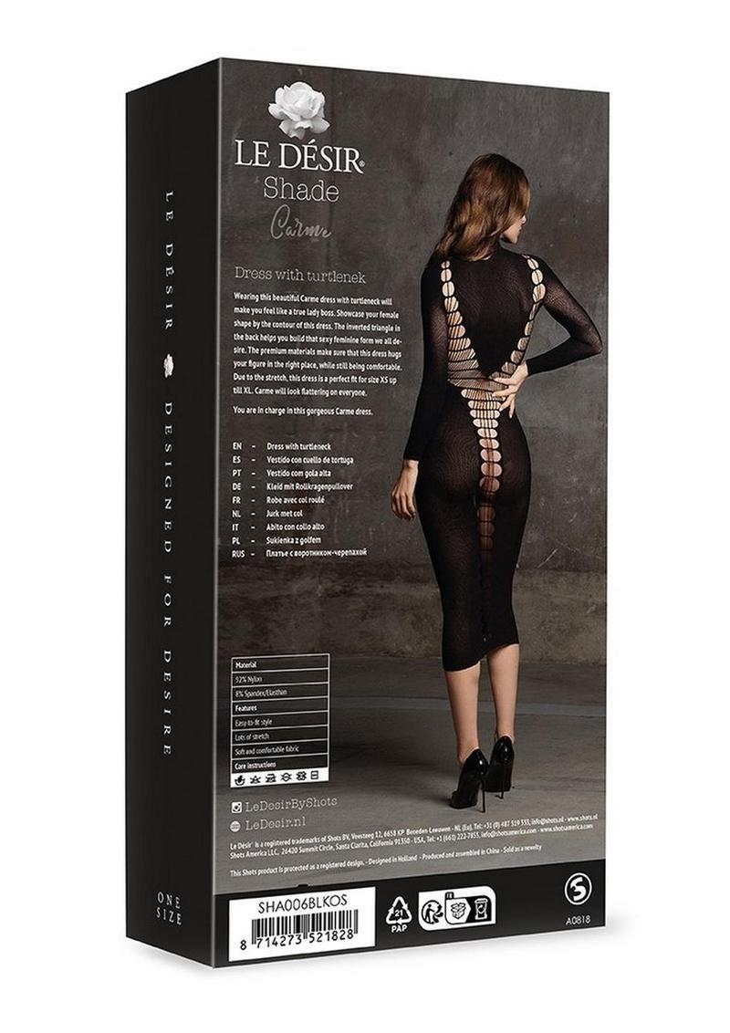 Le Désir Shade Carme XI Dress with Turtleneck