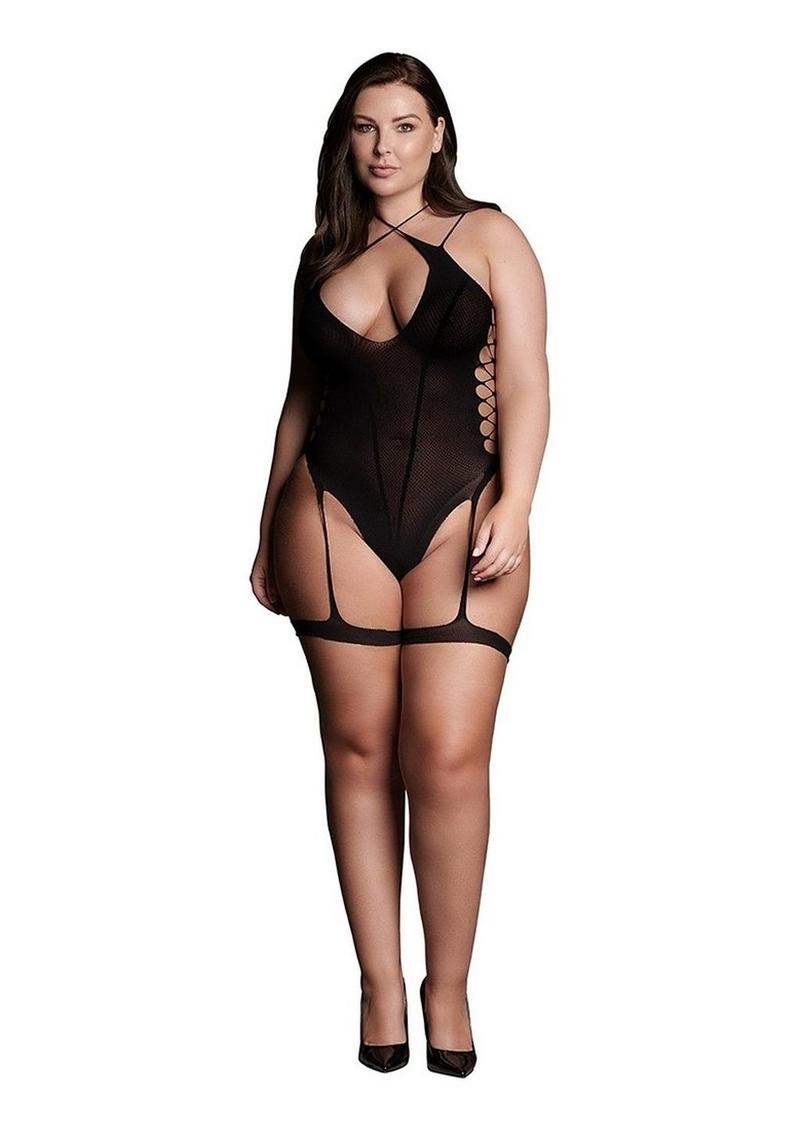 Le Désir Shade Metis XV1 Body Garter And Crossed Neckline