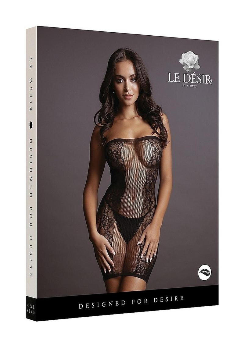 Le Désir Strapless Mini Dress
