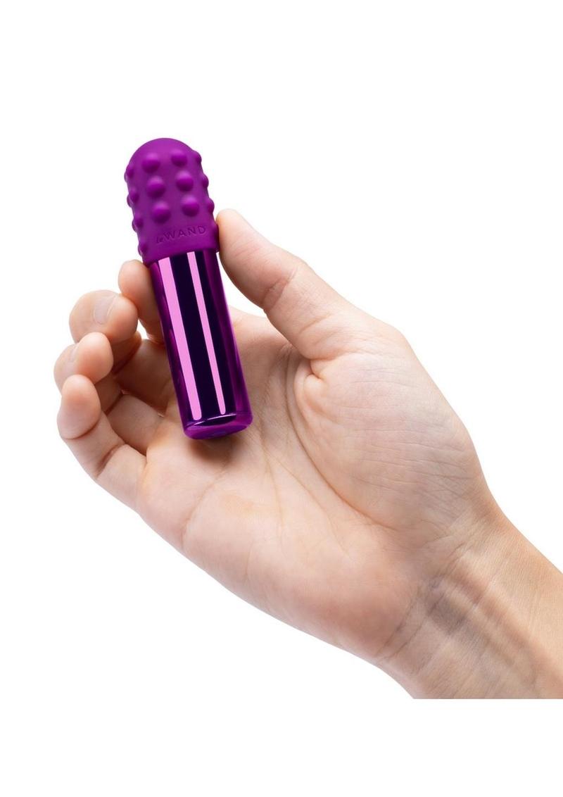 LeWand Bullet Rechargeable Vibrator Textured Silicone