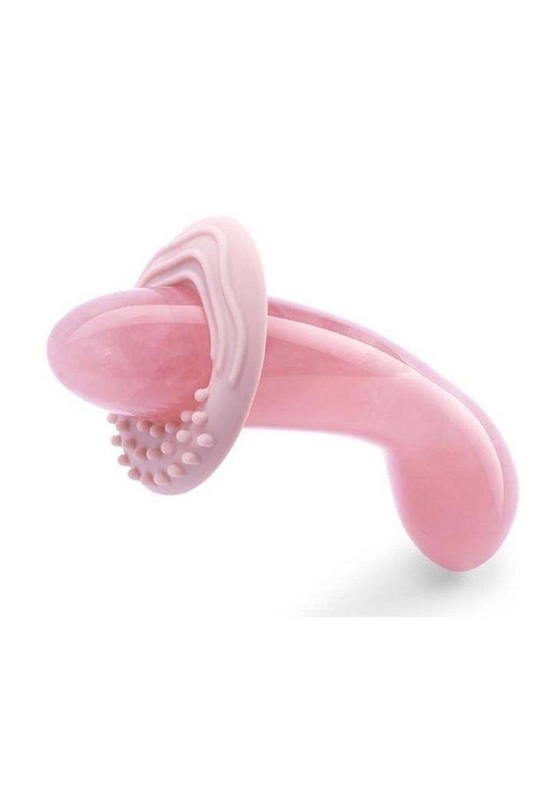 LeWand Crystal G-Wand Rose Quartz Pleasure Tool