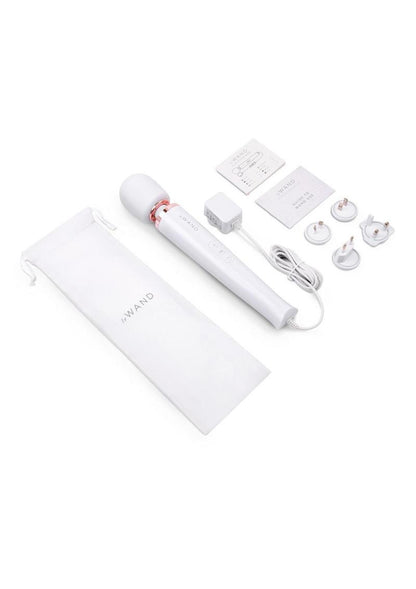 leWAND Ultra Powerful Plug-In Massager Sky White