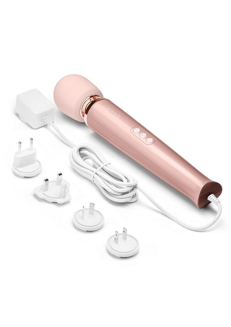 Le Wand Plugin Vibrating Massager For Ultimate Pleasure