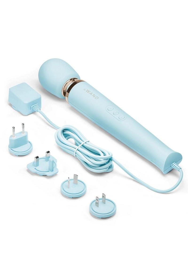 Le Wand Plugin Vibrating Massager For Ultimate Pleasure