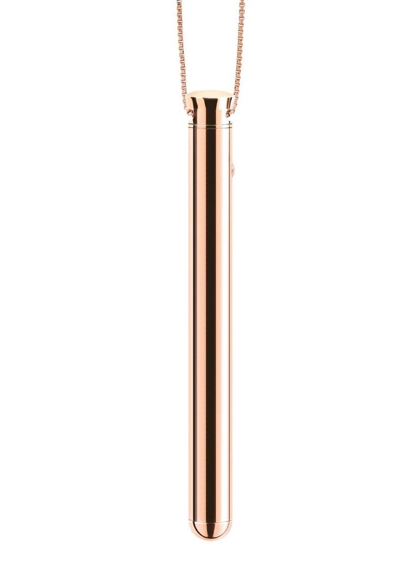 Le Wand Necklace Vibe Rechargeable Silicone Vibrator