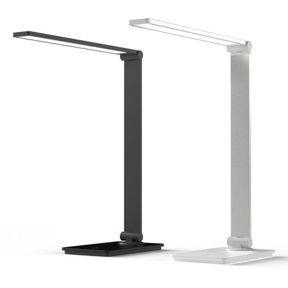 LED Table Lamp Desk Lamp Step less Dimmable Reading Office Foldable Rotatable Touch Switch DC 5V USB Night Light Desk Lamps Decorative Table Lamp Cute Study Lamps for Bedroom Décor