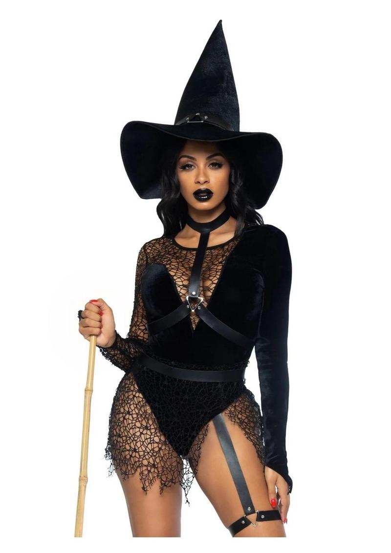 Crafty Witch Snap-Crotch Bodysuit