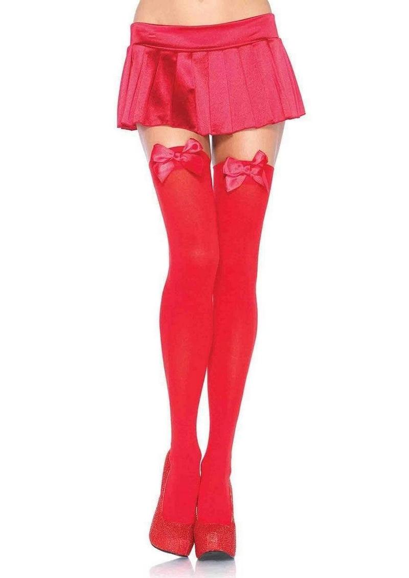 Leg Avenue Nylon Over-the-Knee For Comfortable Fit