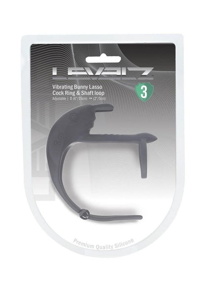 Levelz Adjustable Bunny Vibrating Cock Ring