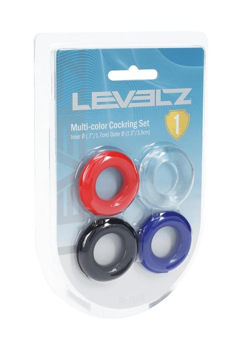 Levelz Colored Cock Rings