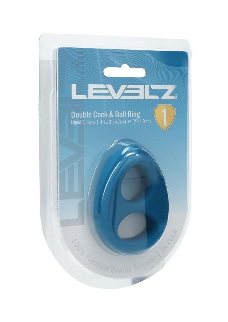 Levelz Double Cock And Ball Ring