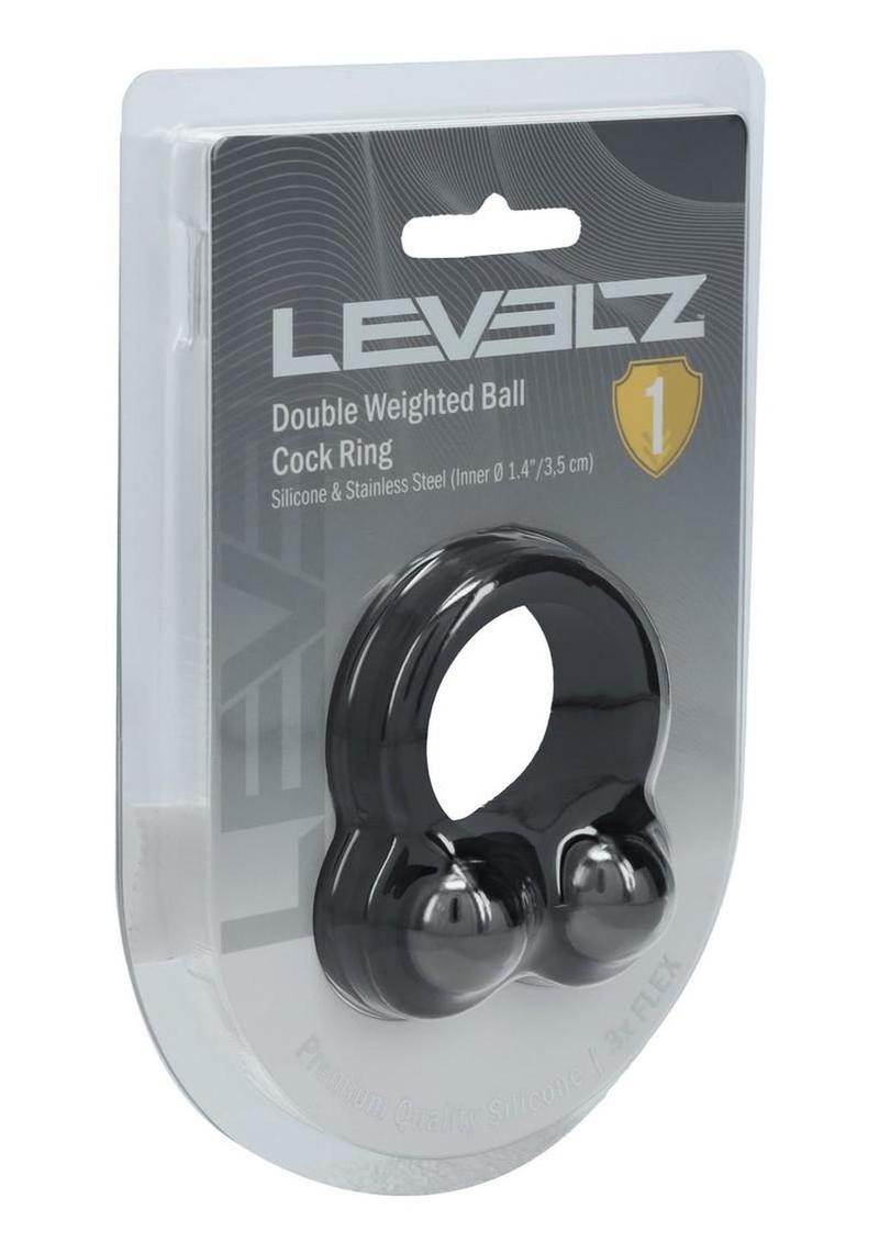 Levelz Double Weighted Ball Cock Ring