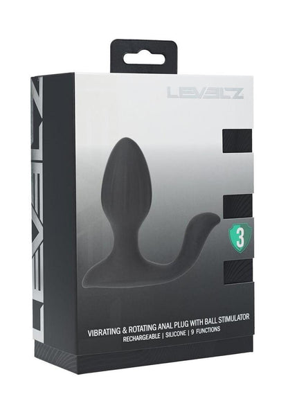 Levelz Vibrating and Rotating Anal Plug