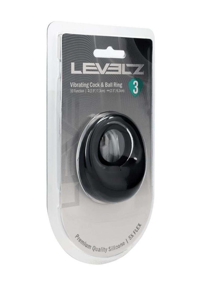 Levelz Vibrating Liquid Cock And Ball Ring