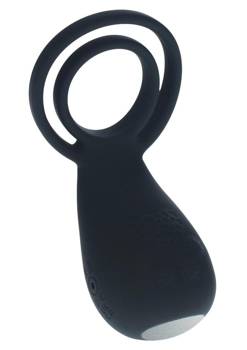 Levelz Vibrating Silicone Cock And Ball Ring