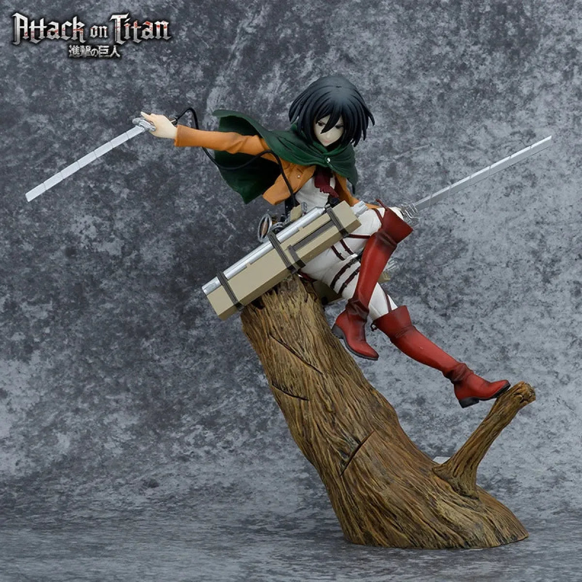 Attack on Titan Mikasa &amp; Levi PVC Action Figure Set