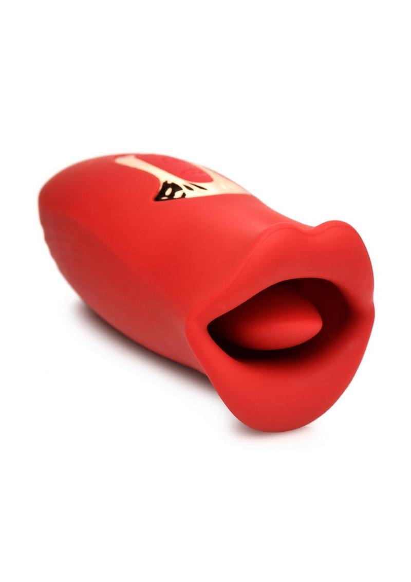 Lickgasm Tell Mini Kissing And Vibrating Clitoral Stimulator