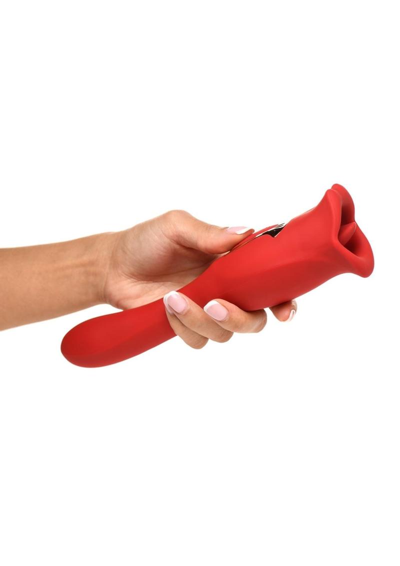 Lickgasm Kiss &amp; Tell Pro Dual Ended Kissing Vibrator