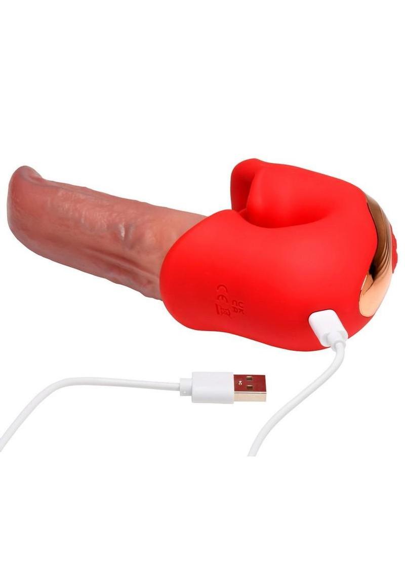Lickgasm Lusty Licker Kissing &amp; Licking Tongue Vibrator