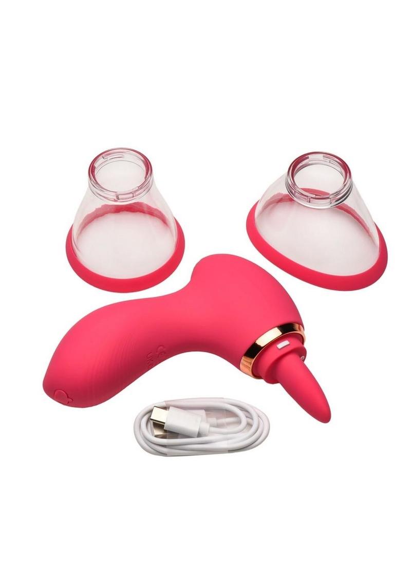 Lickgasm Plump Pleasure Licking &amp; Sucking Stimulator