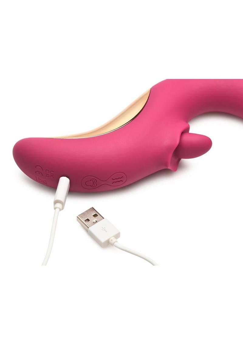 Lickgasm Tease Please Thrusting &amp; Licking Vibrator