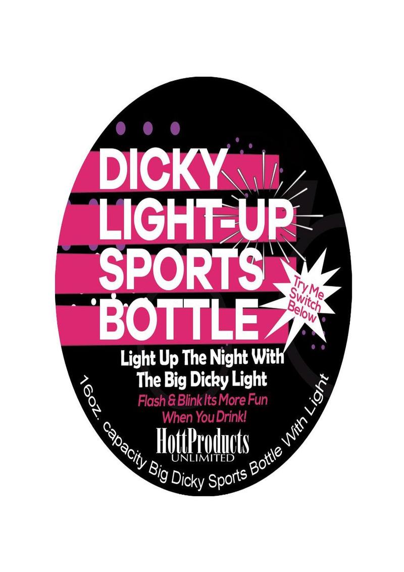Light-Up Pecker Sports Bottle