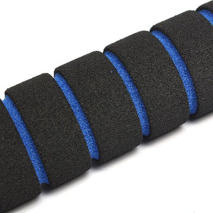 Lightweight Bike Handlebar Foam Sponge Cycling Anti-Shock Non-Slip Skid-Proof Handle Bar Grips Bike Foam Handlebar Cover Handle Bar Foam Soft Grips Sponge Non-Slip Handle Grips For Bike Racing Bicycle Motorcycle