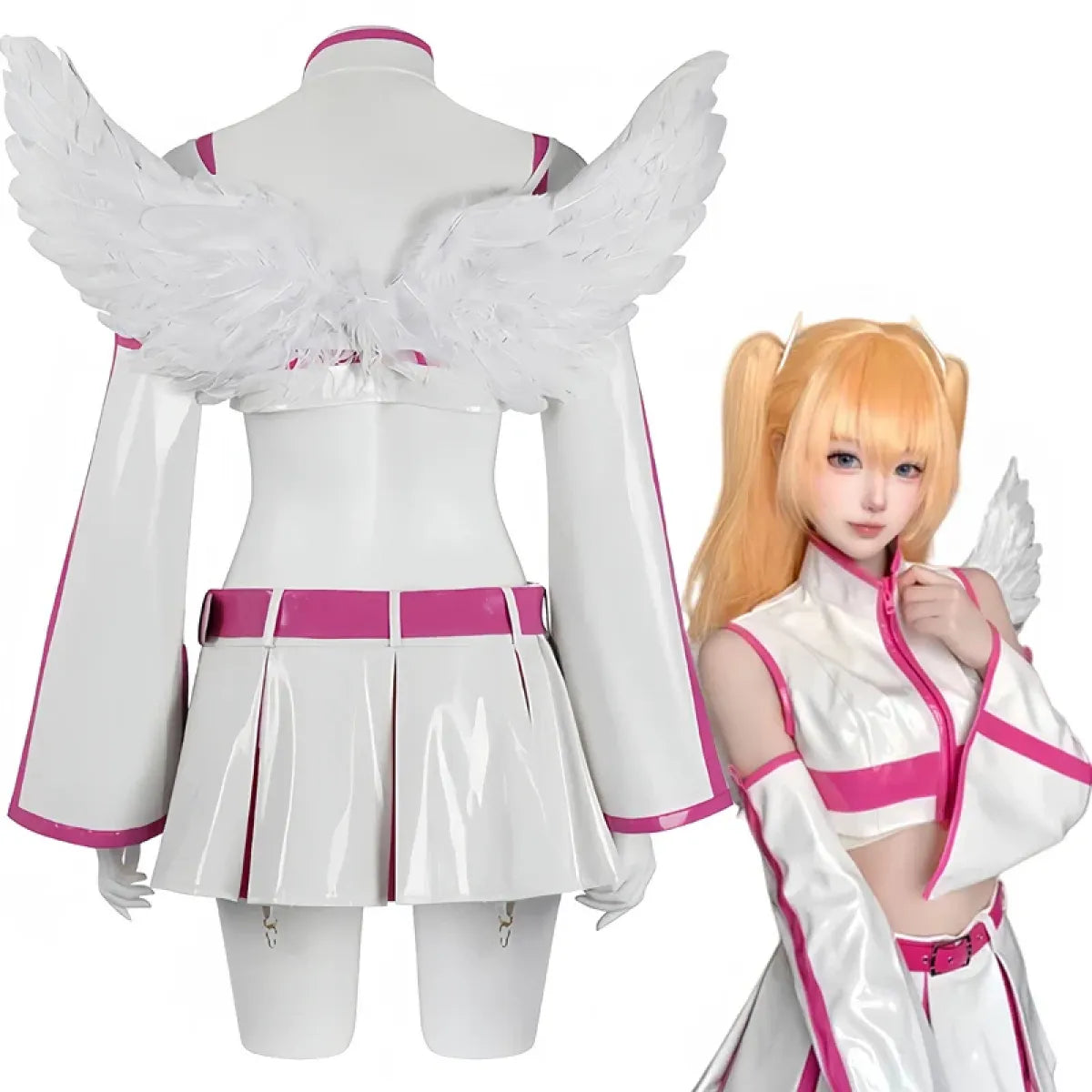 2.5D Seduction Lilysa Amano Cosplay Costume – Full Set with Wig