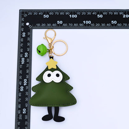 Limited Edition Christmas Tree, Santa Clause, Mitten Bag Charm Keychain for Holiday Season | WB-00203
