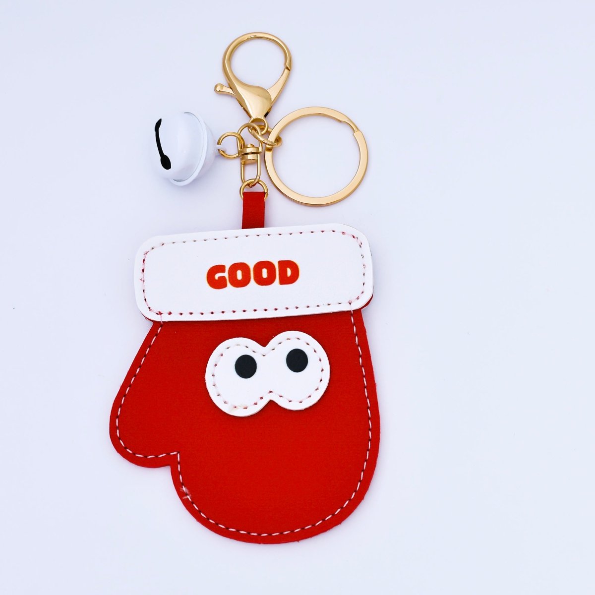 Limited Edition Christmas Tree, Santa Clause, Mitten Bag Charm Keychain for Holiday Season | WB-00203