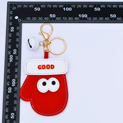 Limited Edition Christmas Tree, Santa Clause, Mitten Bag Charm Keychain for Holiday Season | WB-00203
