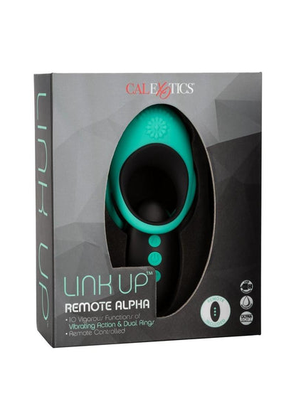 CalExotics Link Up Remote Alpha Silicone Cock Ring
