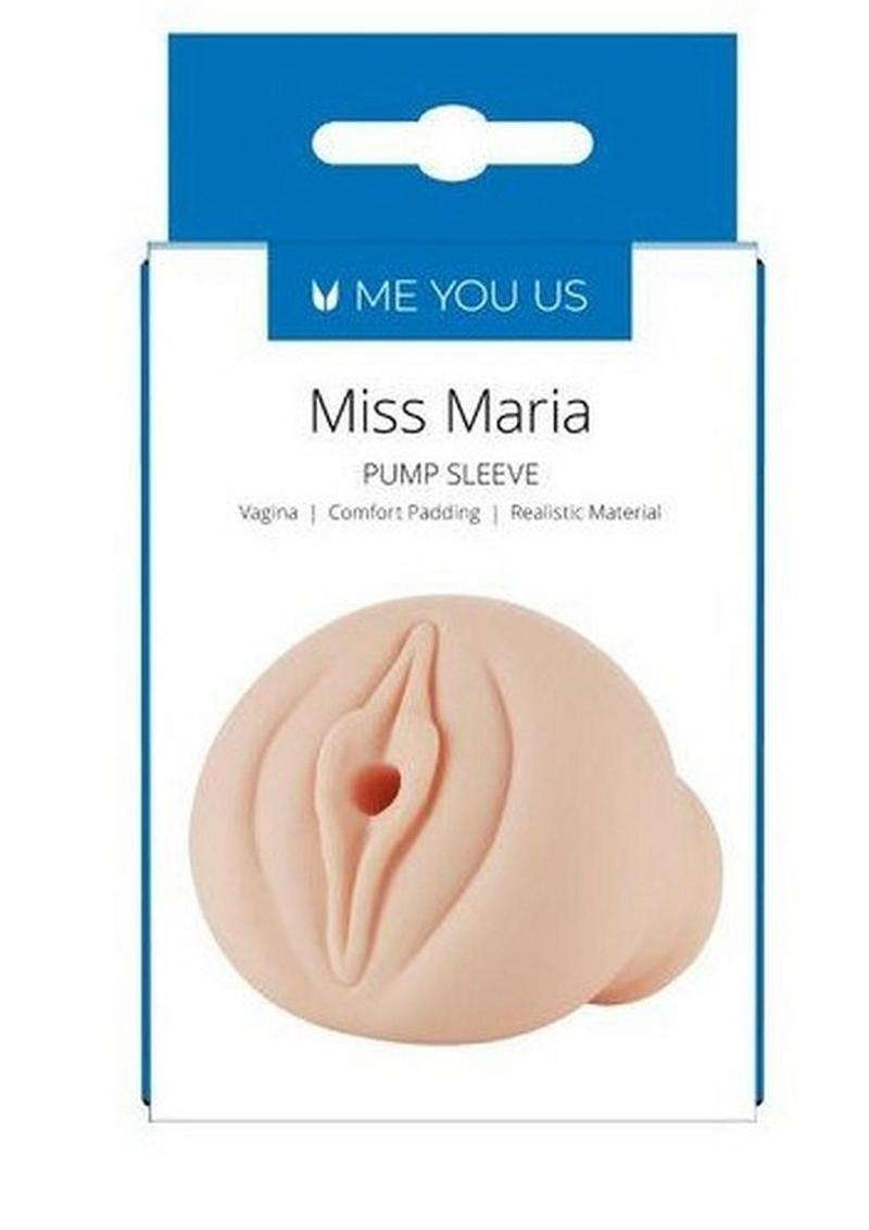 Miss Maria Pump Sleeve Masturbator - Vanilla