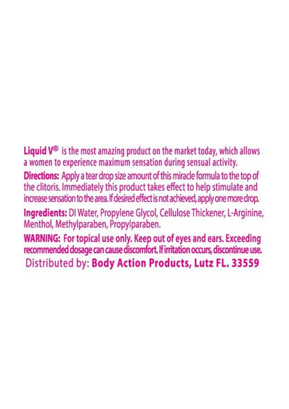 Liquid V Maximum Strength Stimulating Gel for Women