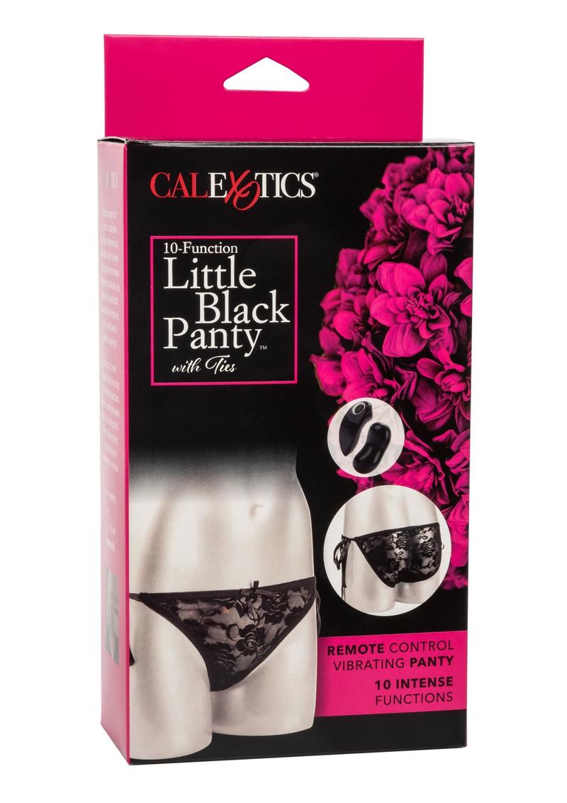Little Black Panty With Remote Control Ties