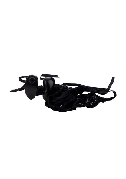 Little Black Panty With Remote Control Ties