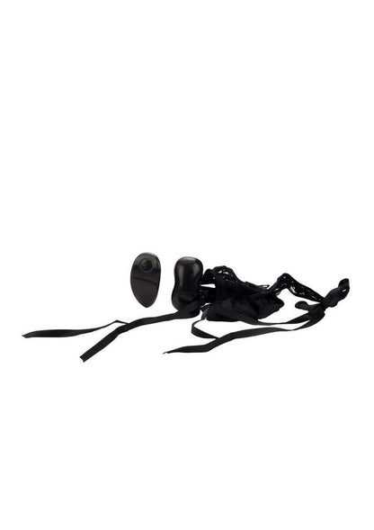 Little Black Thong Remote Control Panty Vibrator