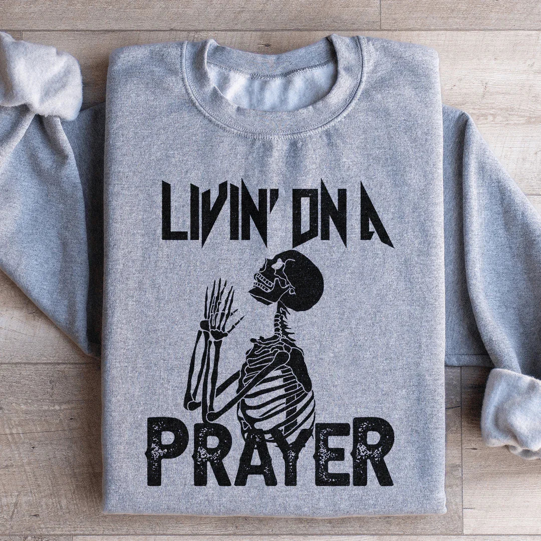 Rock Nostalgia Skeleton Sweatshirt – "Livin&
